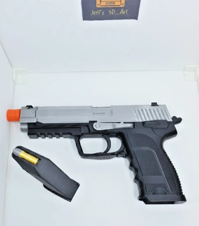 Resident Evil 4 Gun Pistol SG-09 R - Hand Gun - Moving Slide 1:1 Prop Cosplay