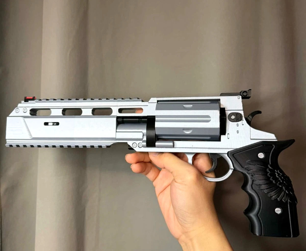 Resident Evil 9 Requiem 2026-Leon's Revolver Requiem 1:1 Prop + Stand